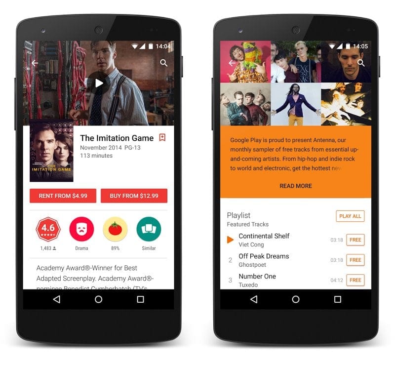 [APK] Google Play store 5.4.10 rolling out, makes status bar completely transparent for listings