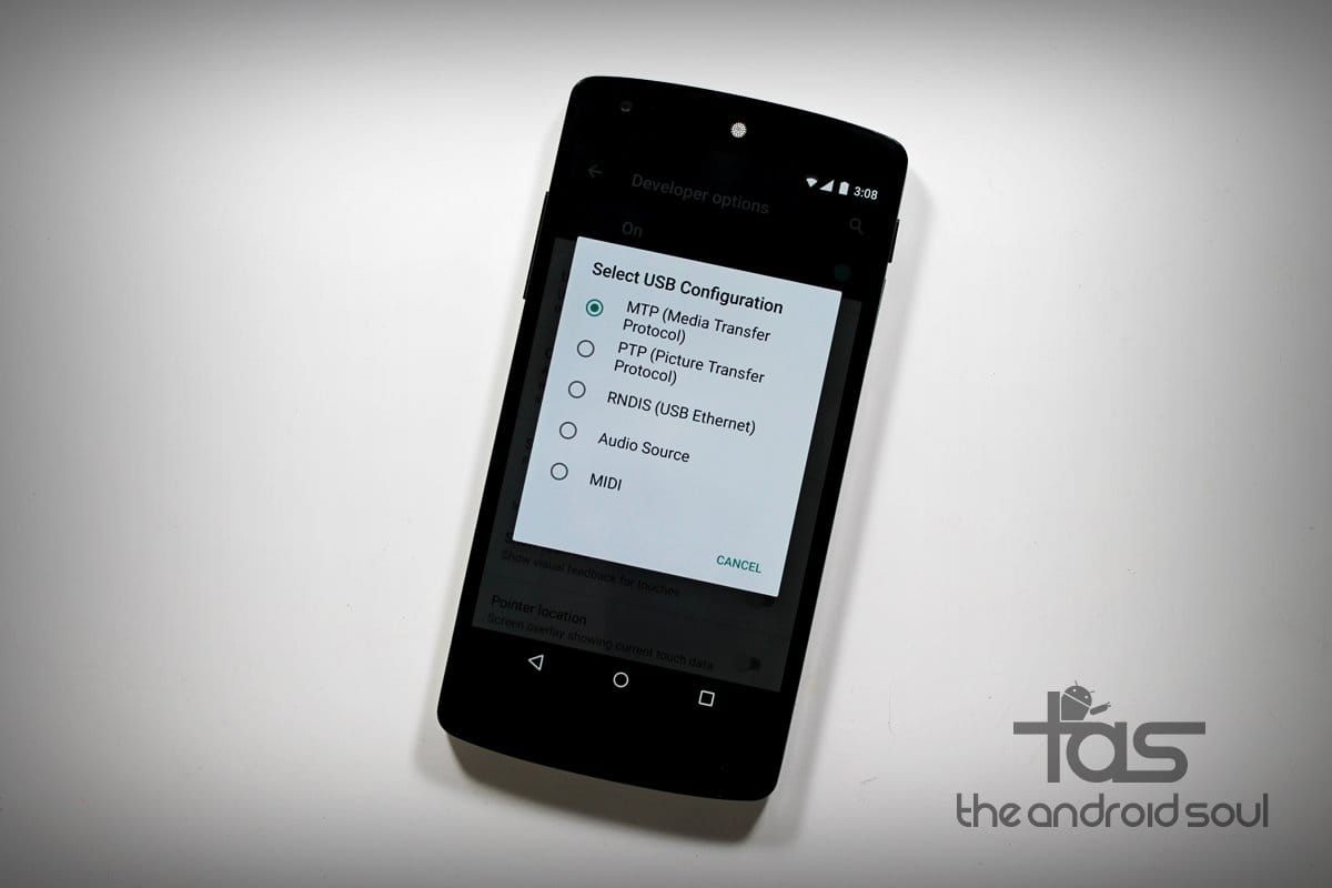 Nexus 5 not connecting to PC after installing Android M? Try the new USB configuration setting from Developer options