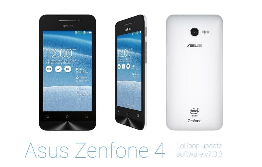 Asus Zenfone 4 gets Official Android 5.0 Lollipop update as OTA