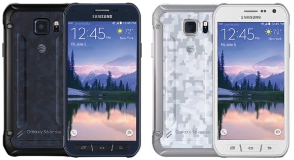 Alleged Press Renders of Samsung Galaxy S6 Active Leak Showing Color Scheme