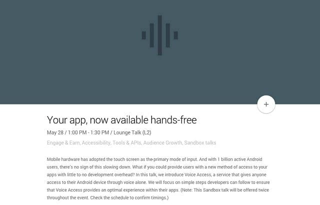 Google to Bring Voice Control to Apps with Voice Access, to be Introduced at I/O