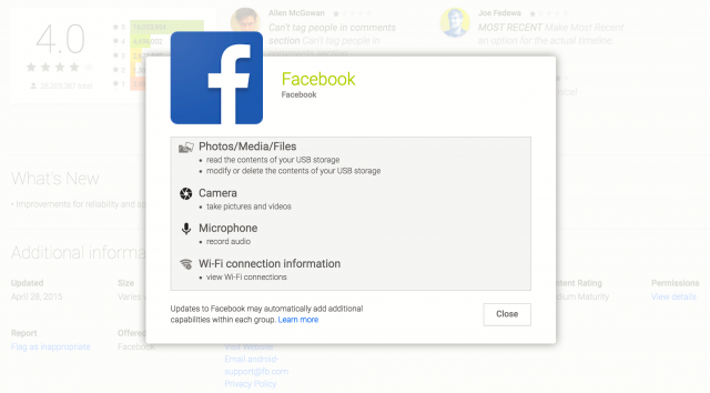 Android M to Let Users to Block Certain App Permissions on Installation