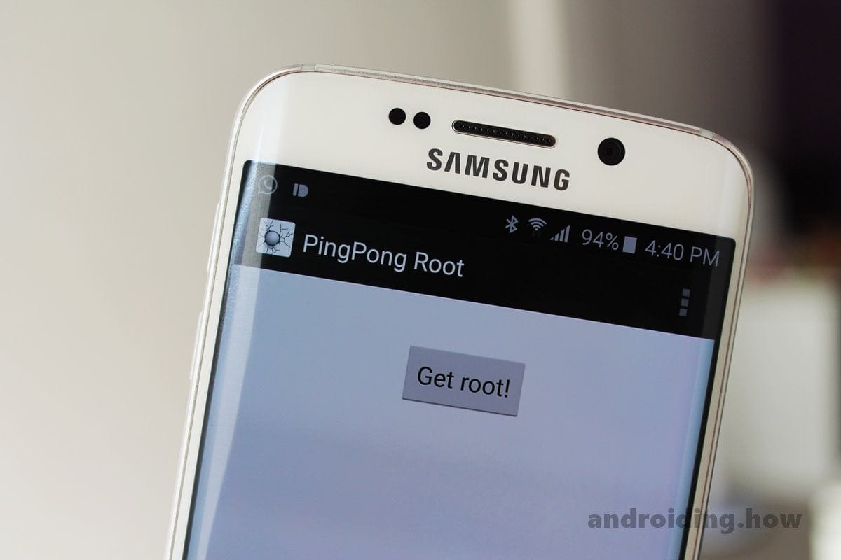 How to Root Verizon Galaxy S6 with PingPong Root