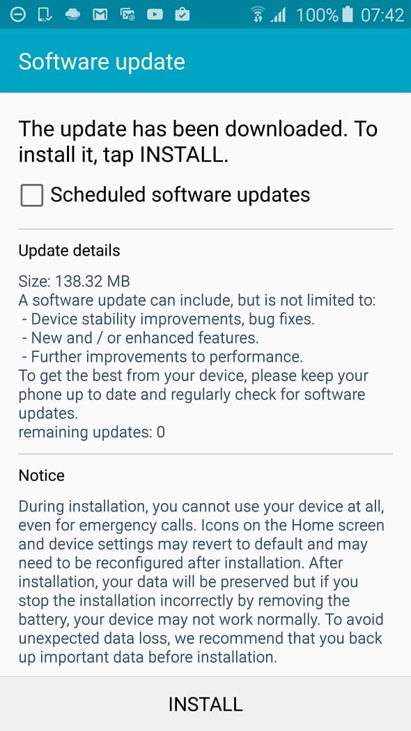 Galaxy S6 and S6 Edge receiving an OTA update to fix RAM issues