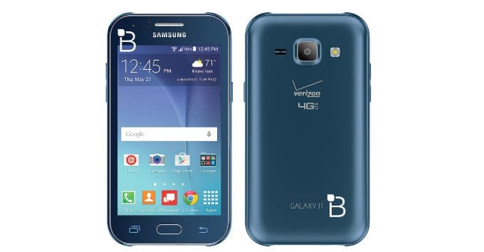 Verizon branded Samsung Galaxy J1 spotted, could be coming soon