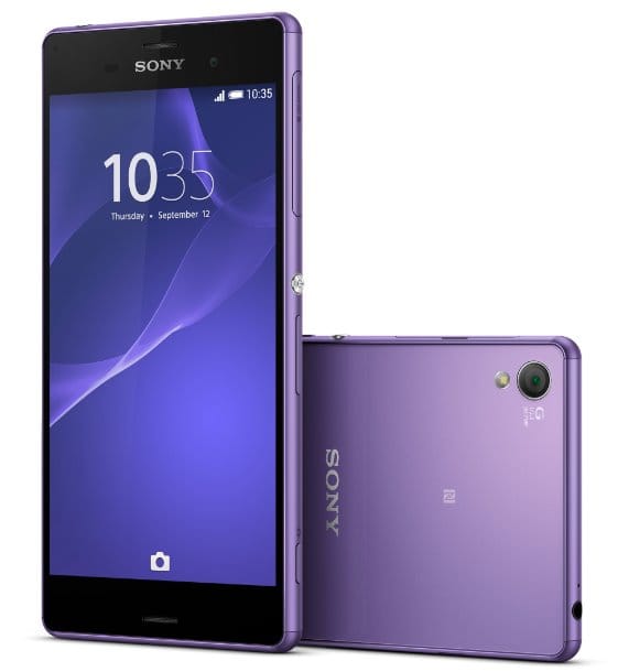 Sony Xperia Z3 “Purple soft” and “Silver Green” color now available in India as limited editions