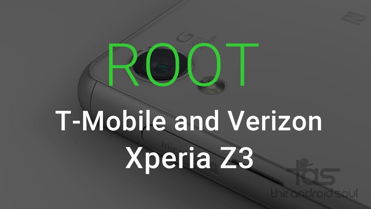 How to Root T-Mobile Xperia Z3 and Verizon Xperia Z3v