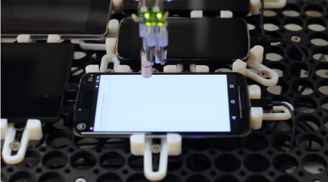 Google checks for lag on your Android and Chrome OS based devices with a robot