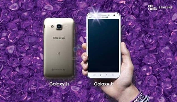 Samsung Galaxy J5 and Galaxy J7 Announced Officially with LED Flash at Front