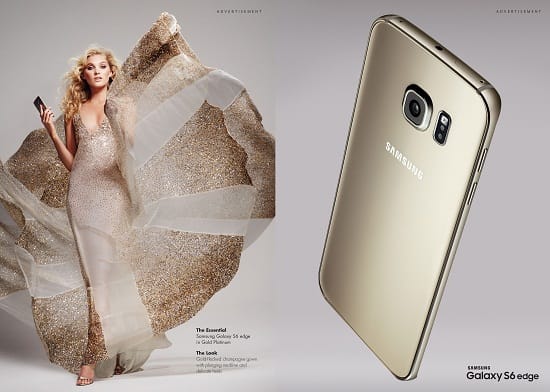 Samsung ties up with Vogue and GQ to endorse Galaxy S6 and Galaxy S6 Edge among fashion buffs