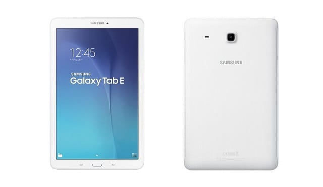 Samsung Galaxy Tab E with a low-end spec sheet launched for $225