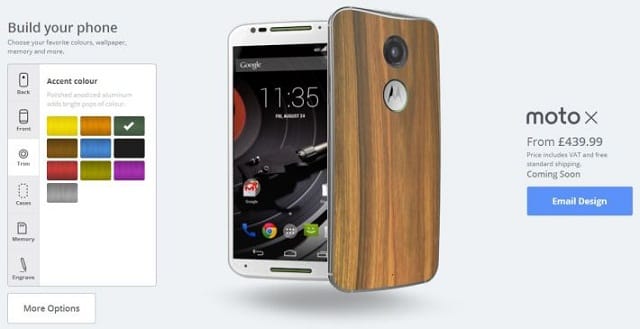 Motorola Likely to Launch Moto Maker in India Today