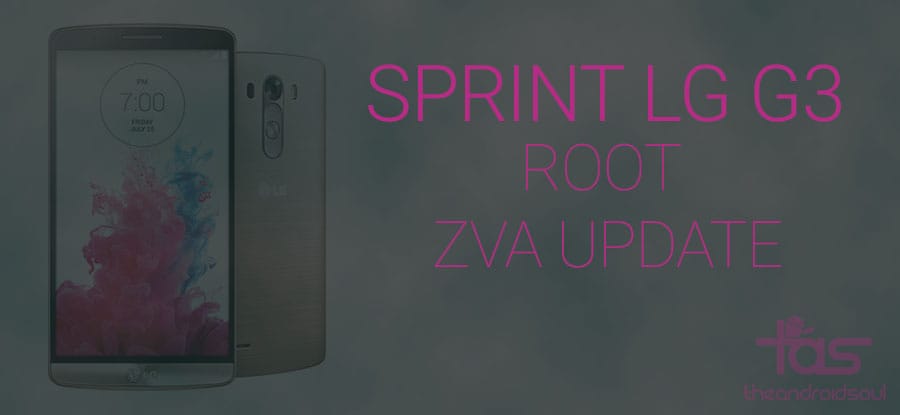 Root Sprint LG G3 ZVA update with One Click Root (LS990ZVA)