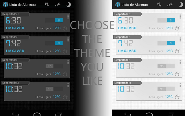 Try Turbo Alarm for Android, a feature rich alarm app