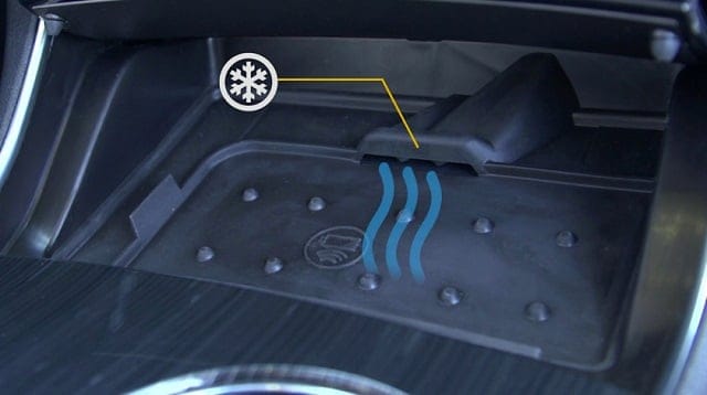 Chevrolet’s Active Phone Cooling system will prevent overheating of smartphones