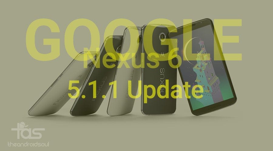 Nexus 6 5.1.1 factory image now available for all carriers