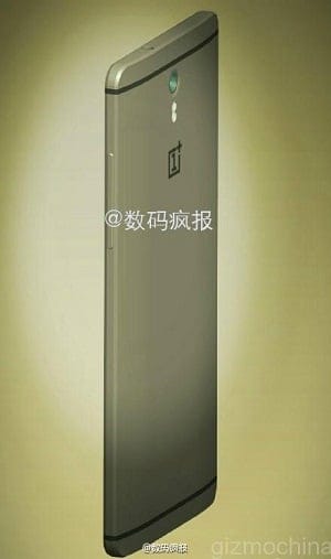 OnePlus 2 render leaks revealing all metal build in full glory