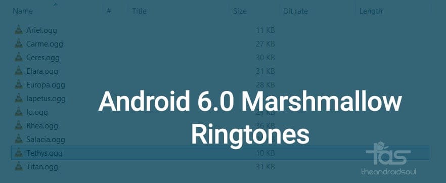 Download Android 6.0 Marshmallow Ringtones pack