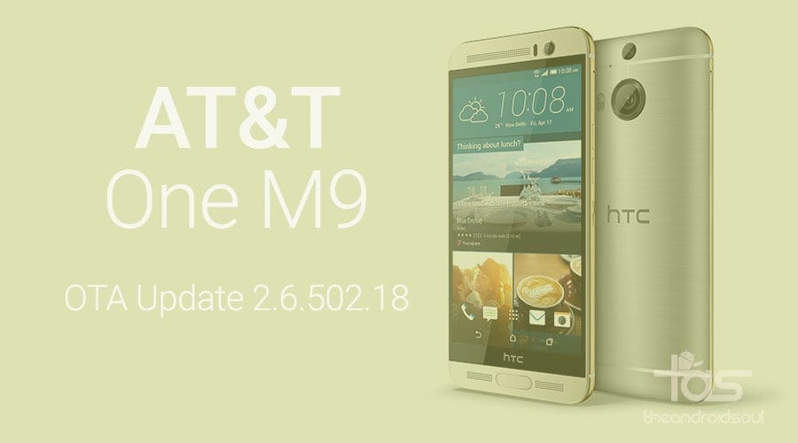 Download AT&T One M9 OTA update 2.6.502.18 [Zip]