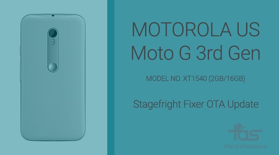 Download Moto G 3rd Gen OTA update for US [XT1540]