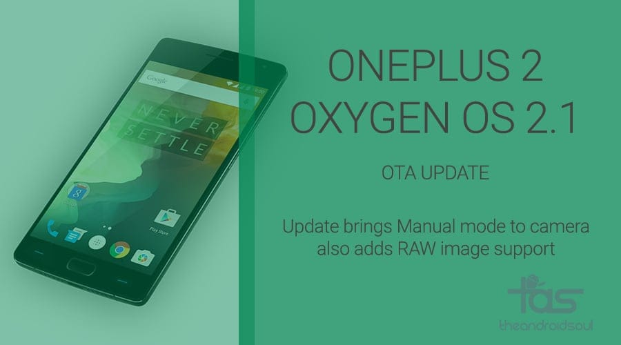 Download OnePlus 2 Oxygen OS 2.1 update OTA and Full ROM Zip