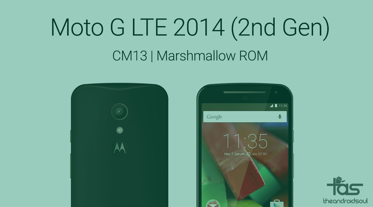 Get Marshmallow update on Moto G LTE (2014) via CM13 ROM