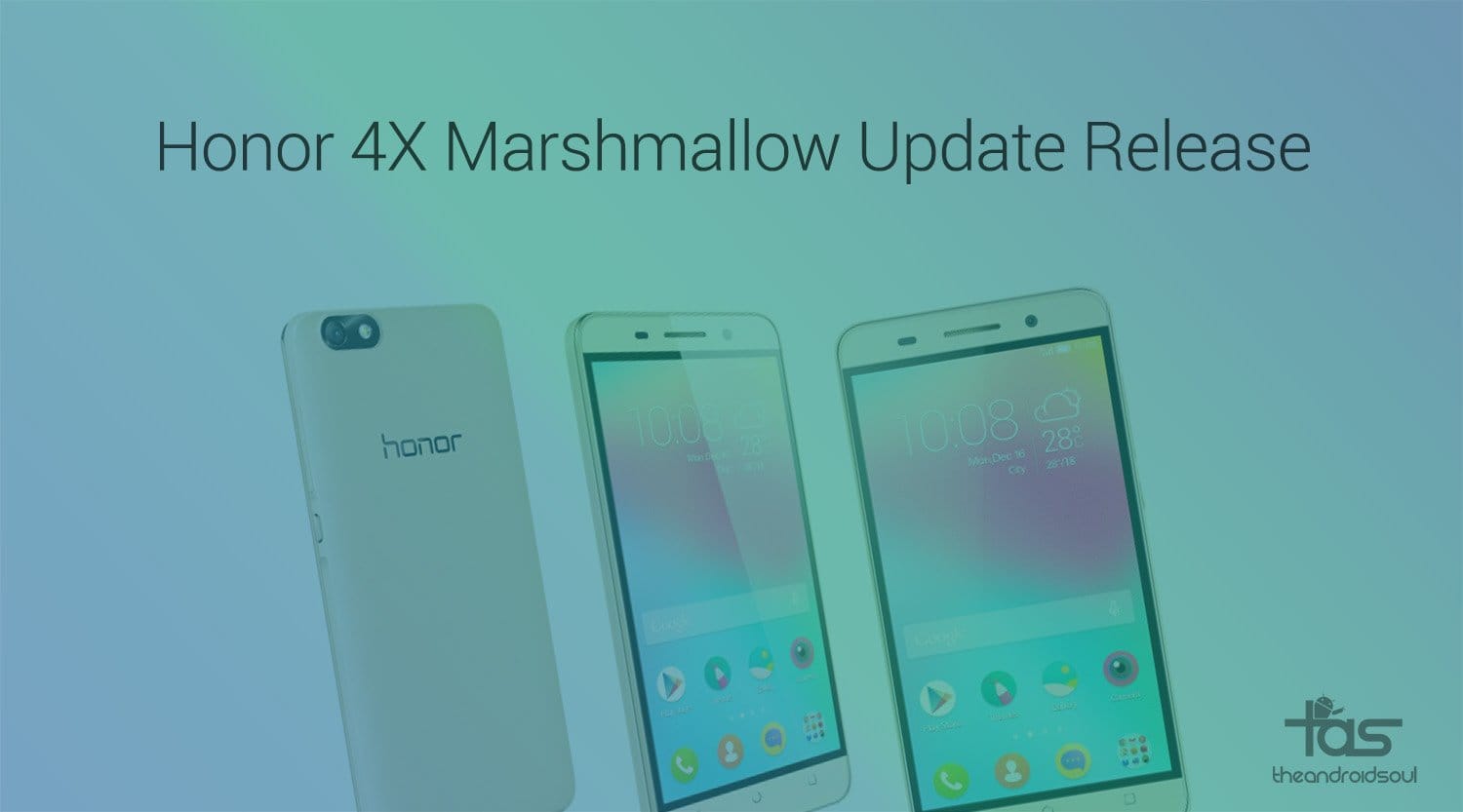 Huawei Honor 4X Marshmallow Update release details