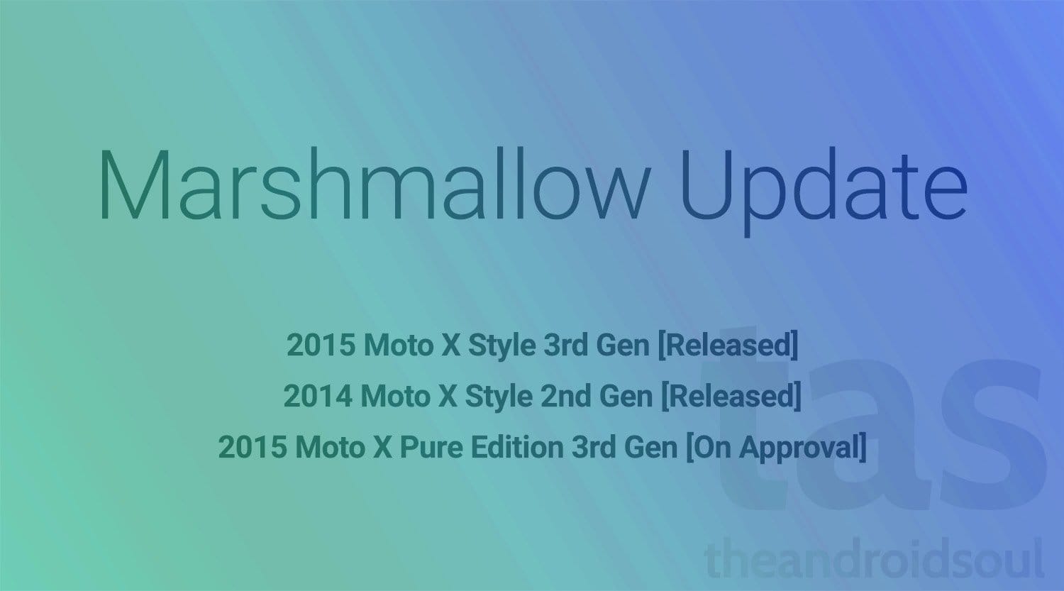 Motorola releases Moto X2 and Moto X Style Marshmallow Update in India and Brazil