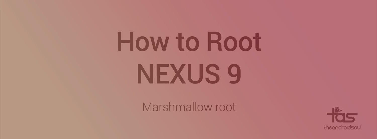 Nexus 9 Marshmallow Root