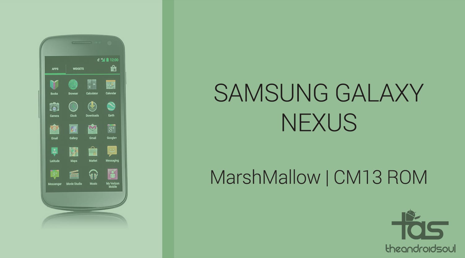 Download Galaxy Nexus Marshmallow Update: CM13 and other ROMS