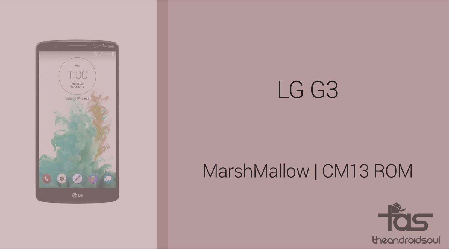 Download LG G3 Marshmallow Update: CM13 and other ROMs