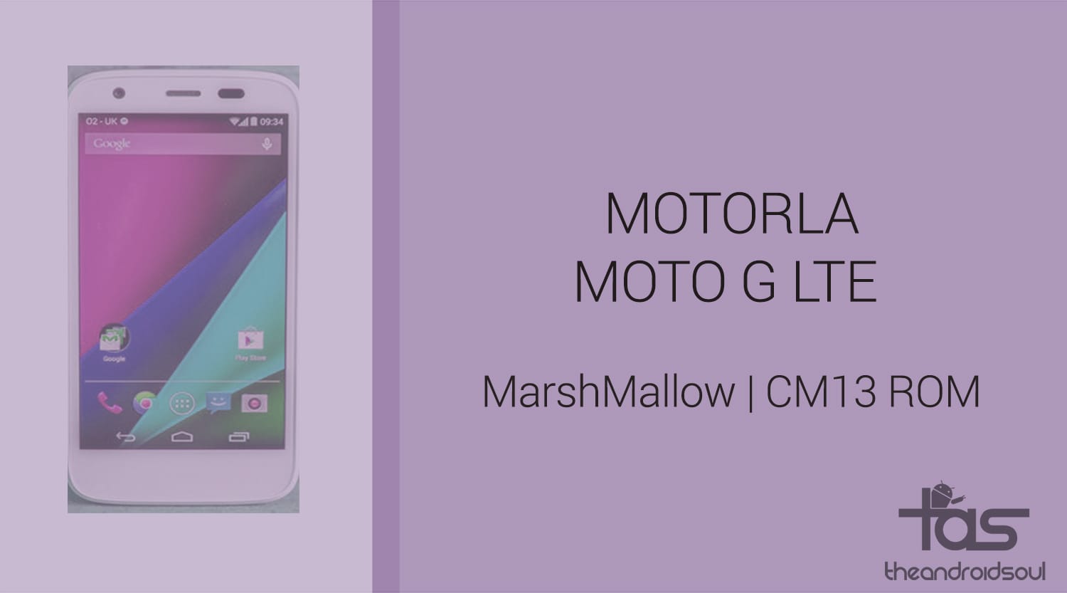 Download Moto G 2014 LTE  Marshmallow Update: CM13 and other ROMs