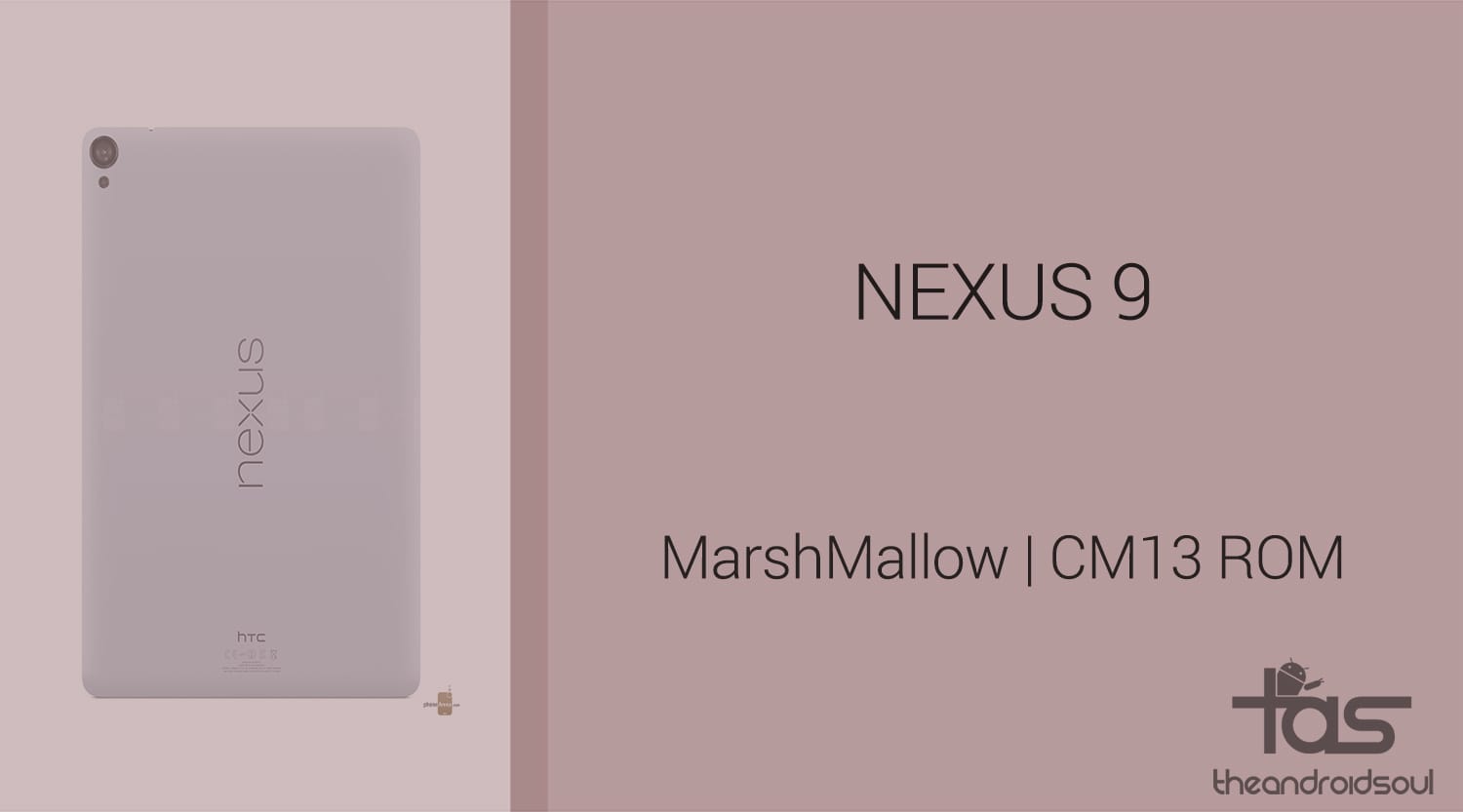 Download Nexus 9 Marshmallow Update: CM13 and other ROMs