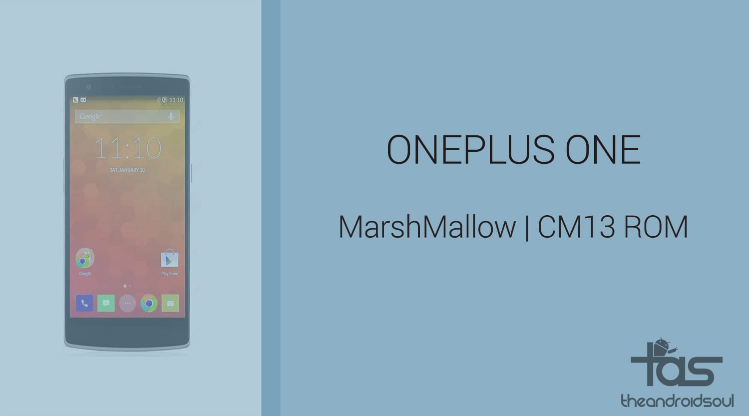 Download OnePlus One CM13 for Marshmallow Update