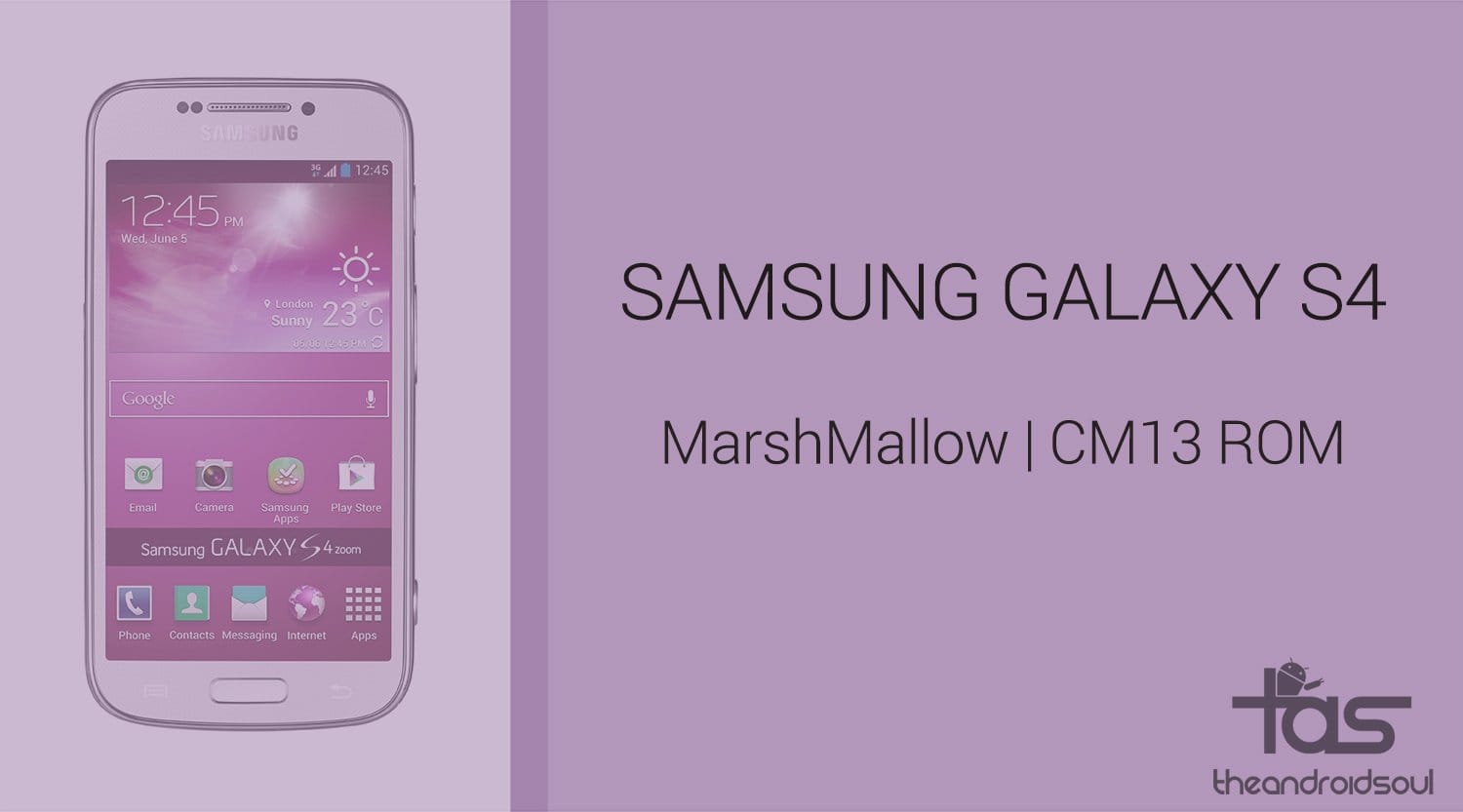 Download Galaxy S4 Marshmallow Update: CM13 and other ROMs