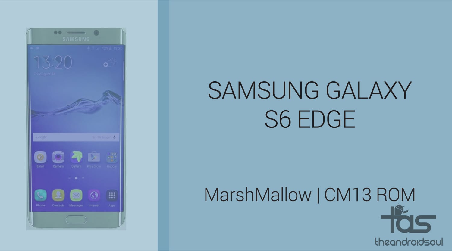 Download Galaxy S6 Edge CM13 for Marshmallow Update