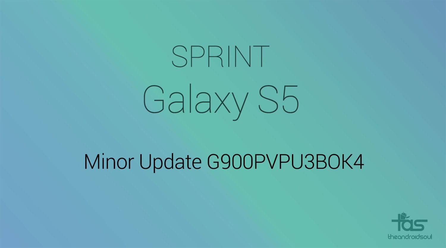 Sprint Galaxy S5 receiving update to G900PVPU3BOK4 build