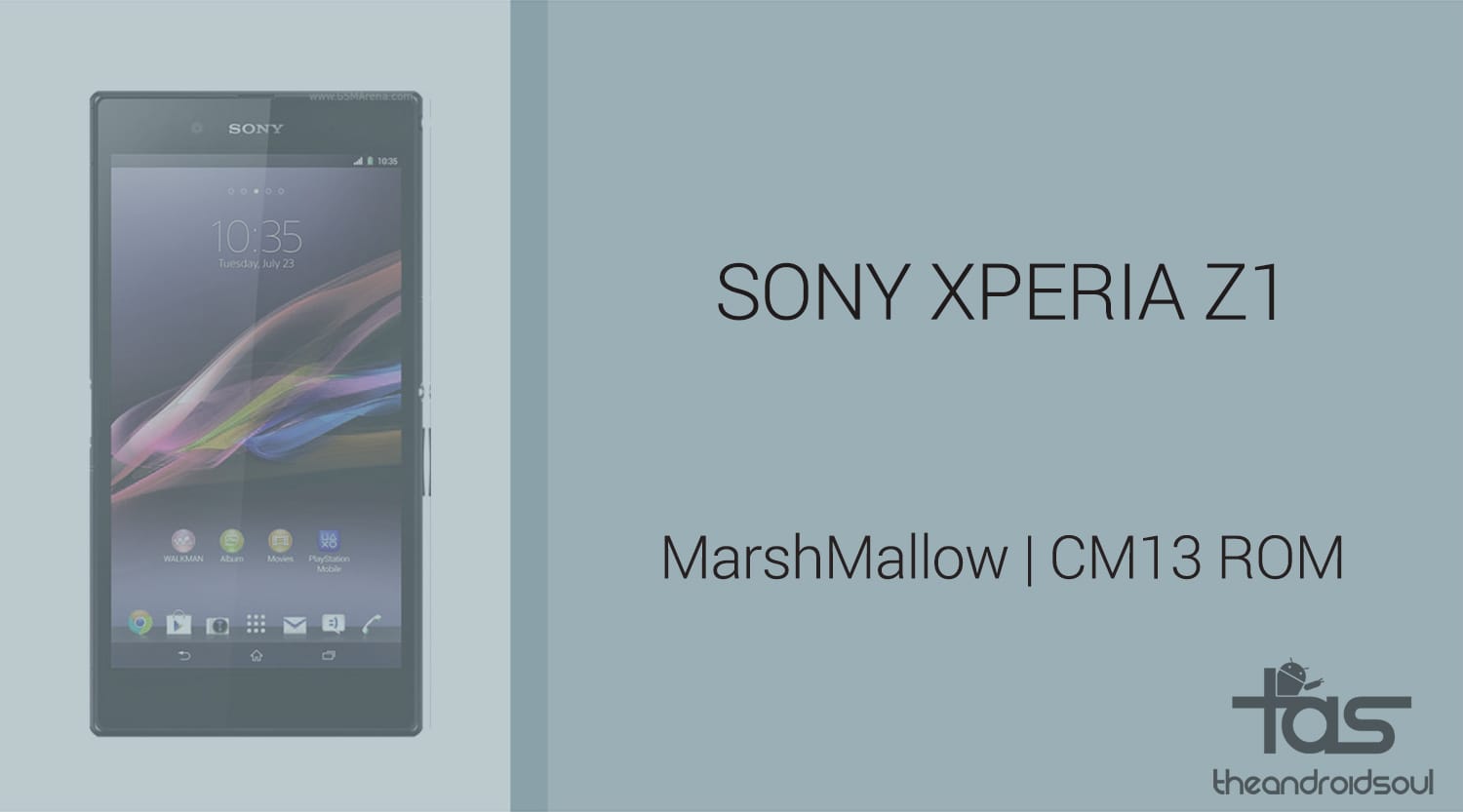 Download Sony Xperia Z1 Marshmallow Update: CM13 and other ROMs