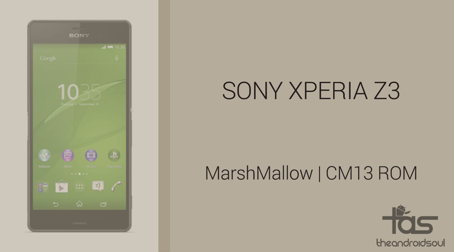 Download Sony Xperia Z3 Marshmallow Update: CM13 and other ROMs