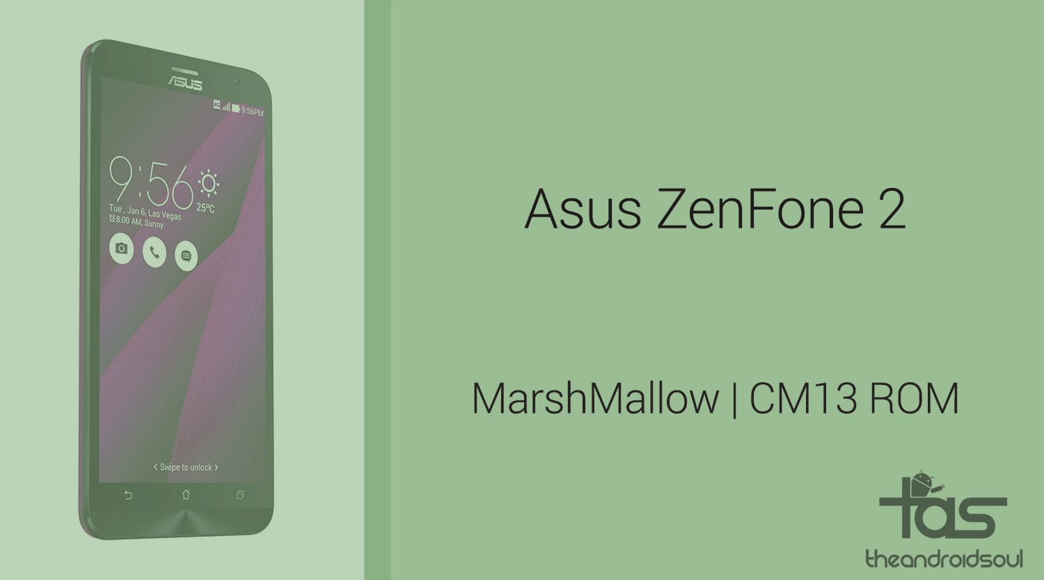 Download Asus ZenFone 2 Marshmallow Update: CM13 and other ROMS