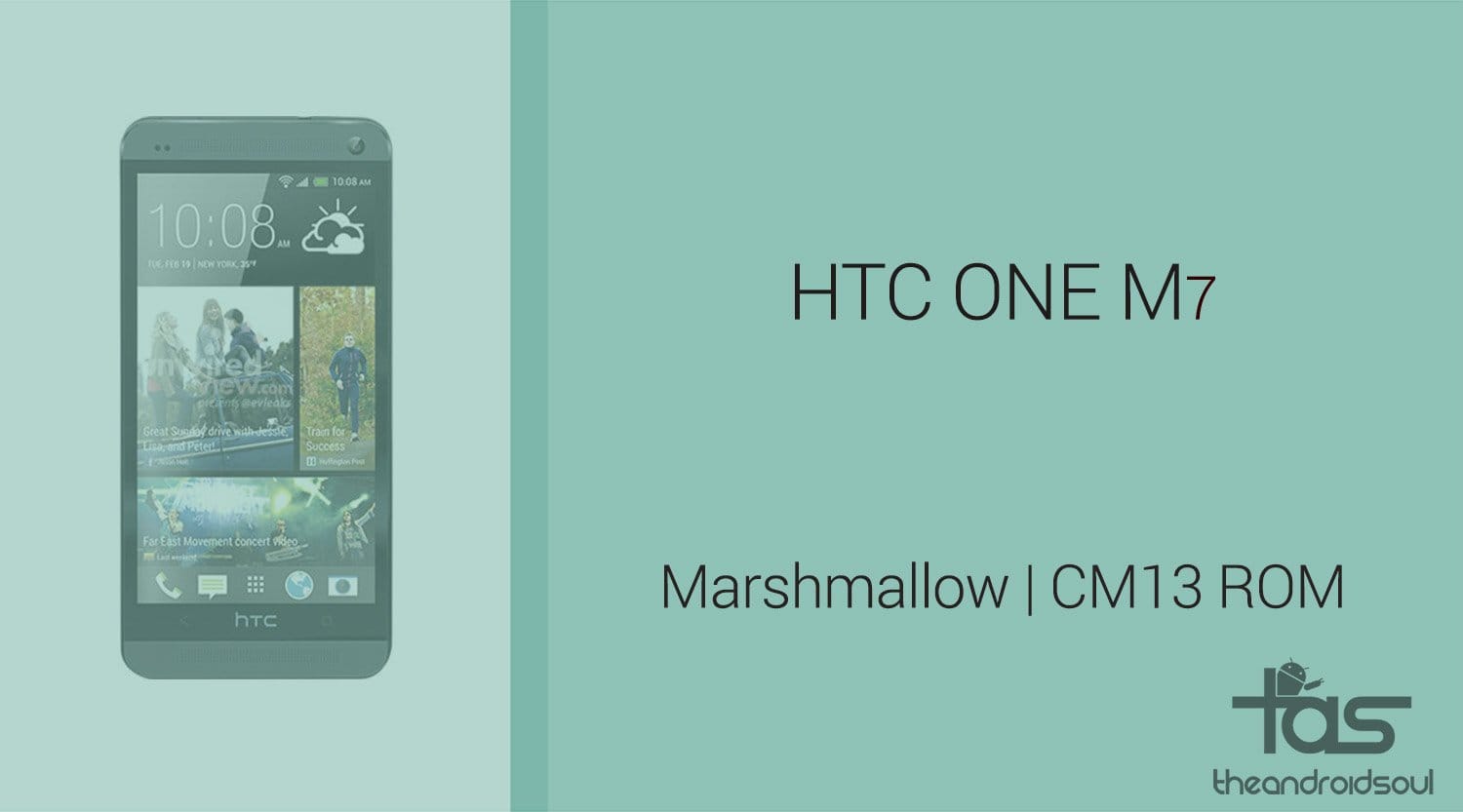 Download HTC One M7 Marshmallow Update: CM13 and other ROMs