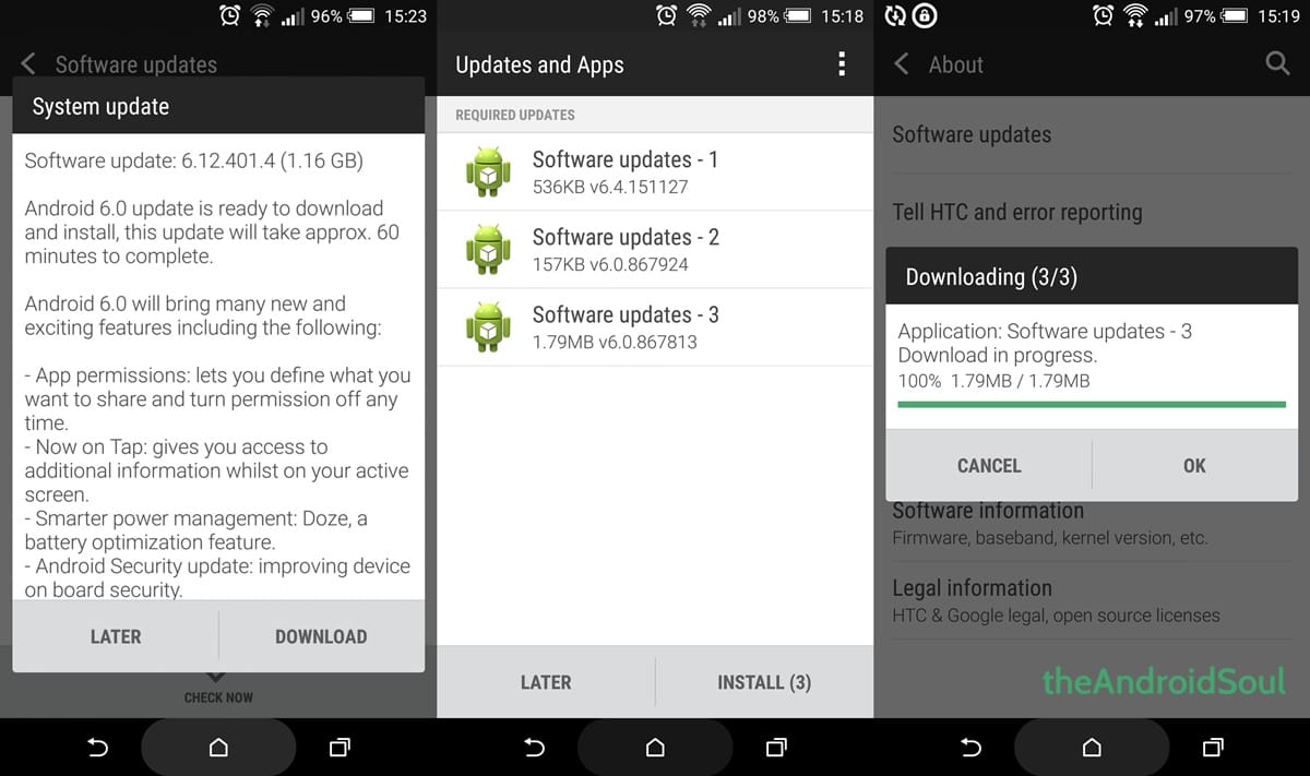 Download One M8 Marshmallow OTA Update 6.12.401.4 ZIP