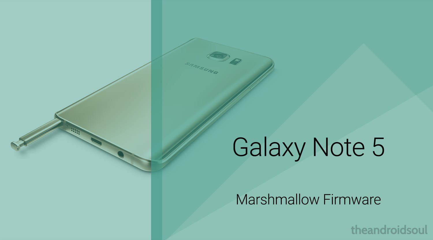 N920CXXU2BPB6: Galaxy Note 5 Marshmallow firmware (TAR) now available with Android 6.0.1 build