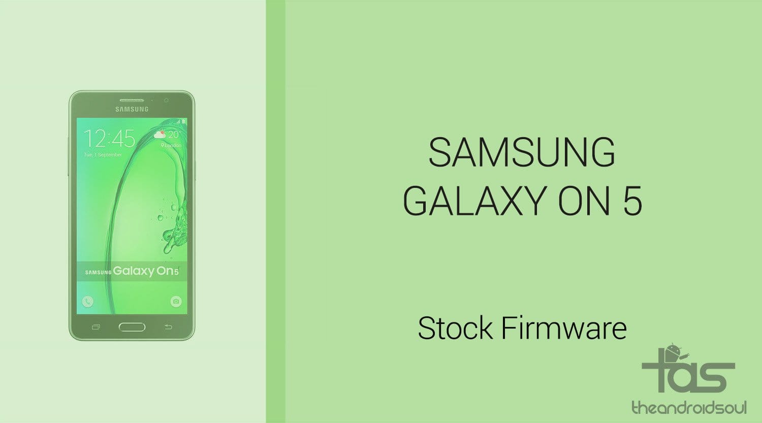 Galaxy On5 Firmware download [stock ROM, all variants]