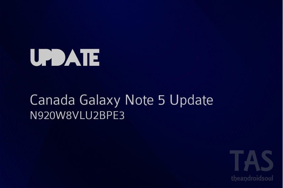 Galaxy Note 5 receives new update at Rogers in Canada [N920W8VLU2BPE3]