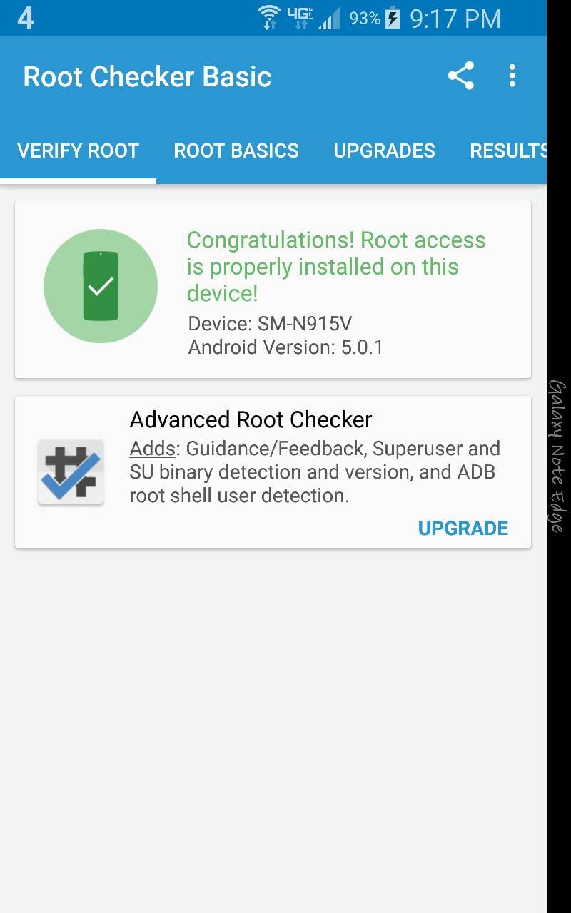 verizon note edge root