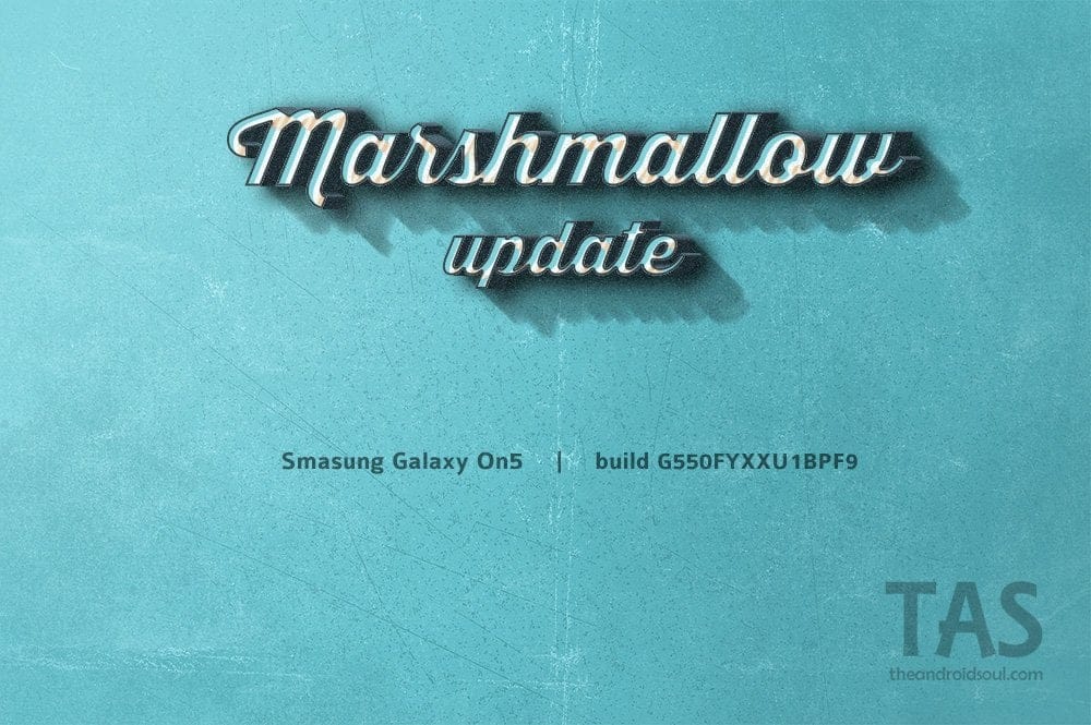 Galaxy On5 scores Marshmallow update too!