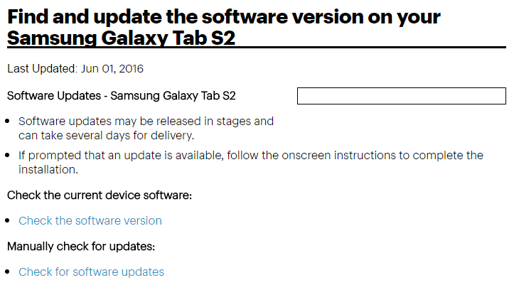 sprint tab s2 6.0 update