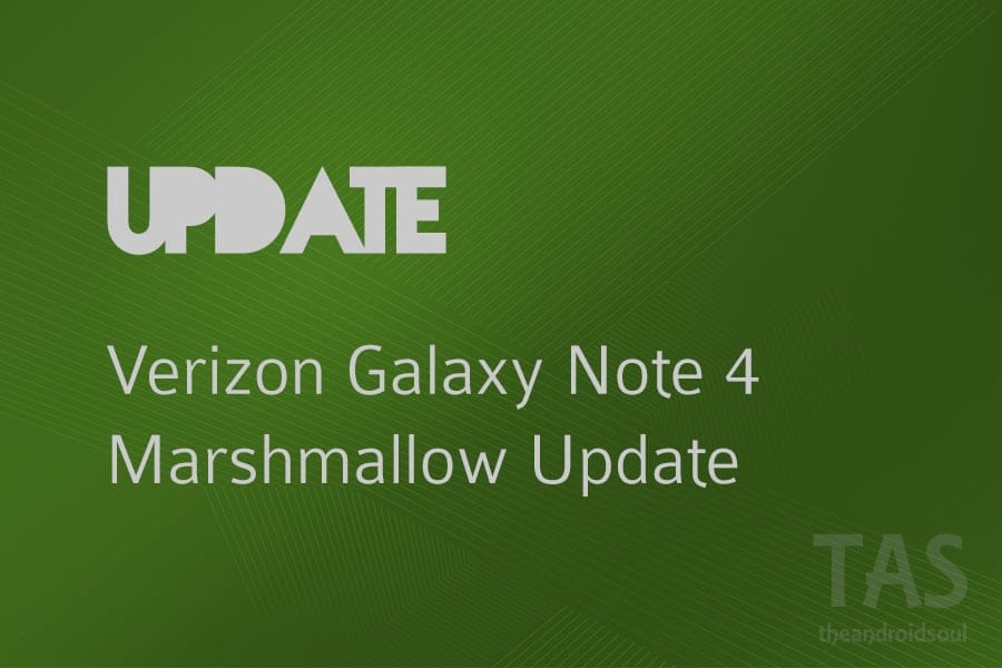 Verizon releases Note 4 Marshmallow update with build CD1 (N910VVRU2CPD1)