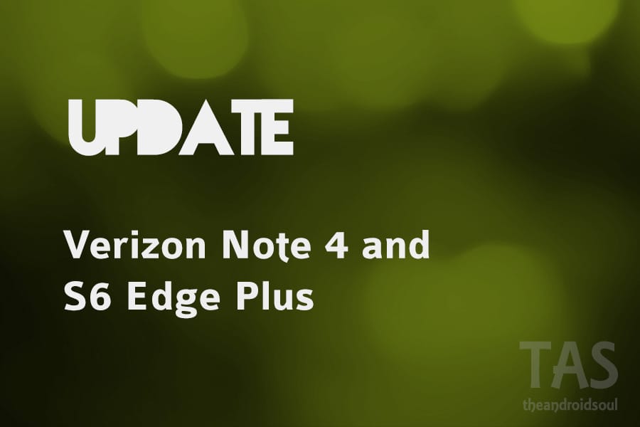 New Security Update released for Verizon Note 5 and S6 Edge Plus